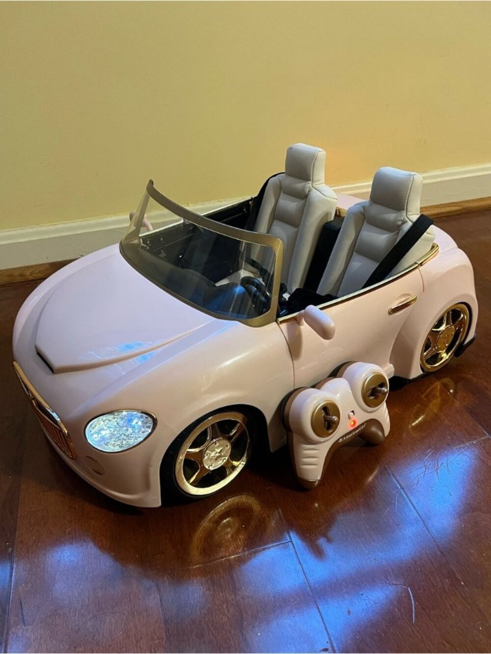 American Girl RC Sports Car Pink - VGUC